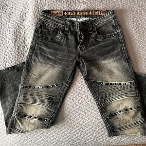Rock Revival Moto Jeans